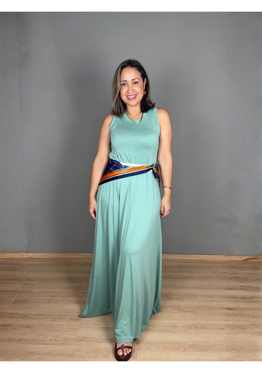 Vestido Longo Viscolycra REF:VS0451 - 108434 - VER... - MIX MODA