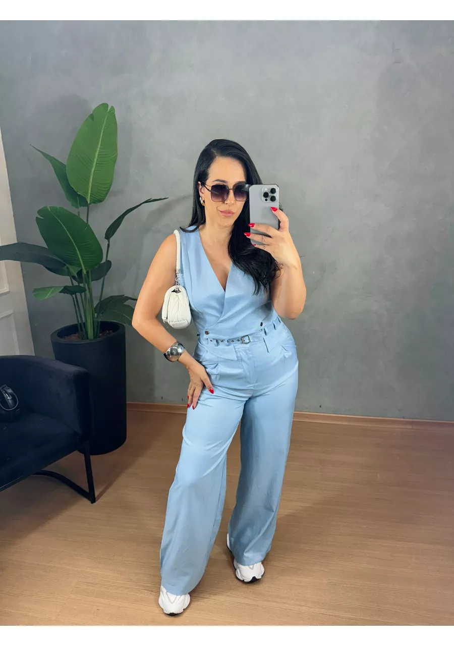 Conjunto Pérola Azul - 2024356 - Look de Luxo - Moda Feminina