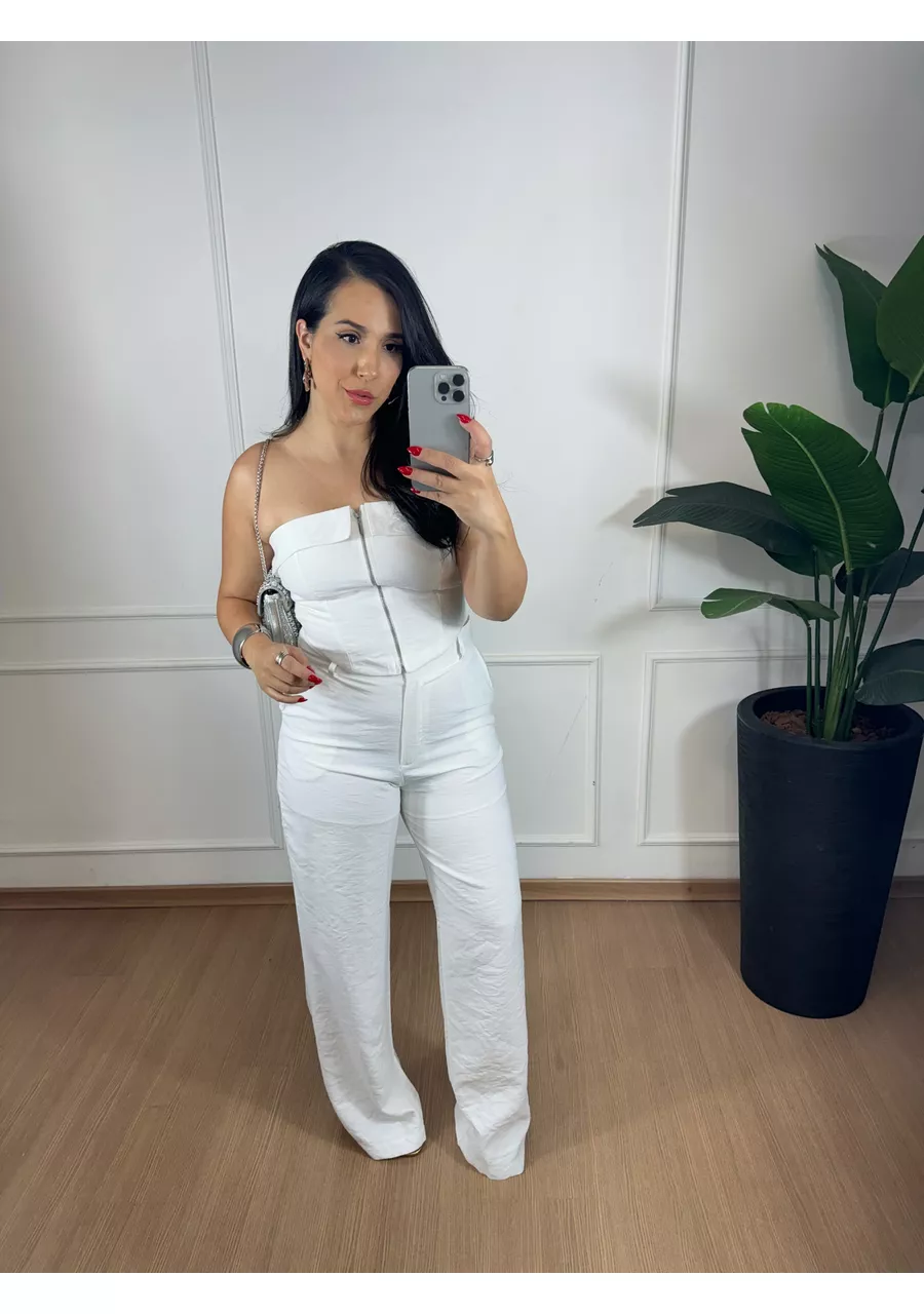Conjunto Valentina Branco - 2024367 - Look de Luxo - Moda Feminina