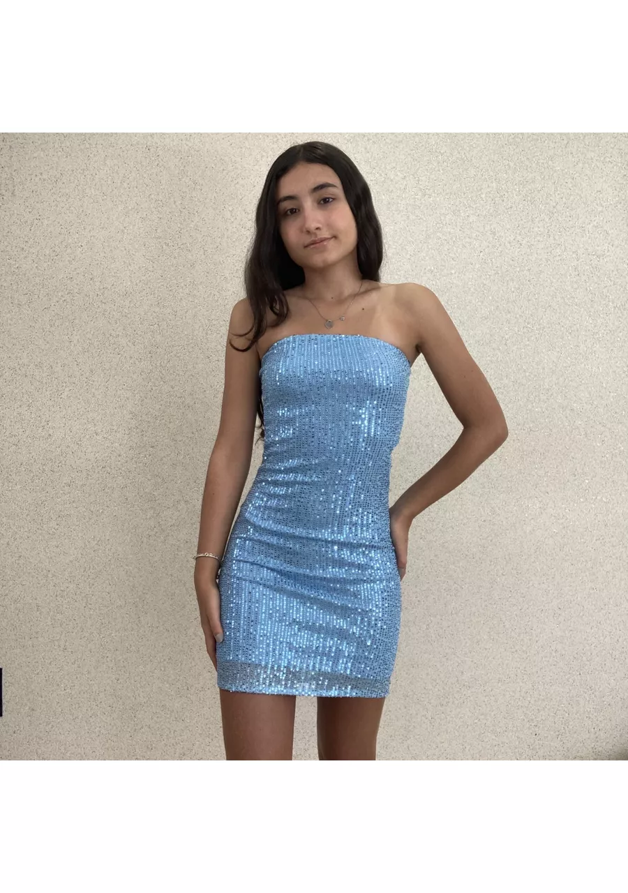 VESTIDO PAETE GOTA
