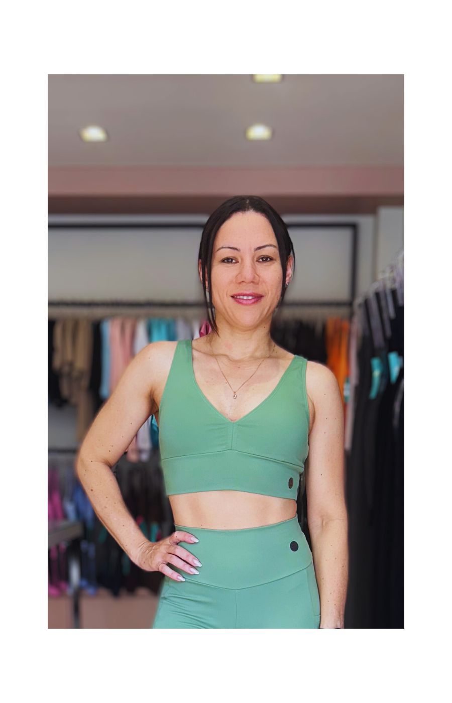 Top Confort Classic Verde 