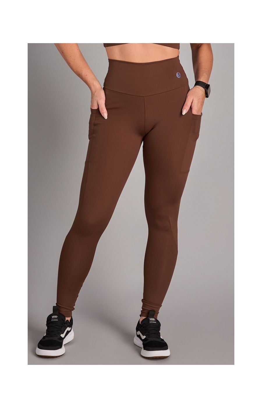Legging Confort Classic Marrom 