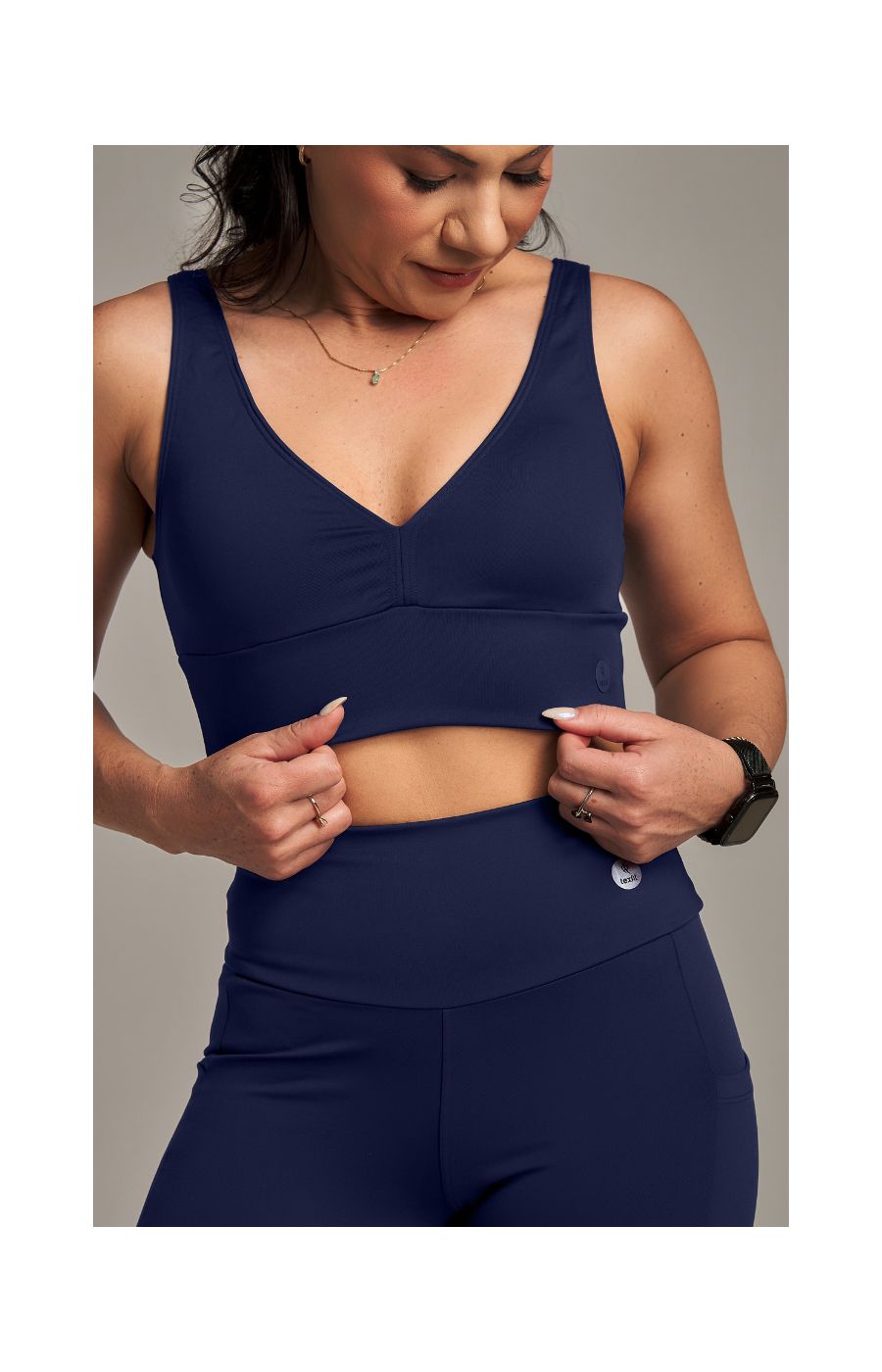 Top Confort Classic Azul Marinho