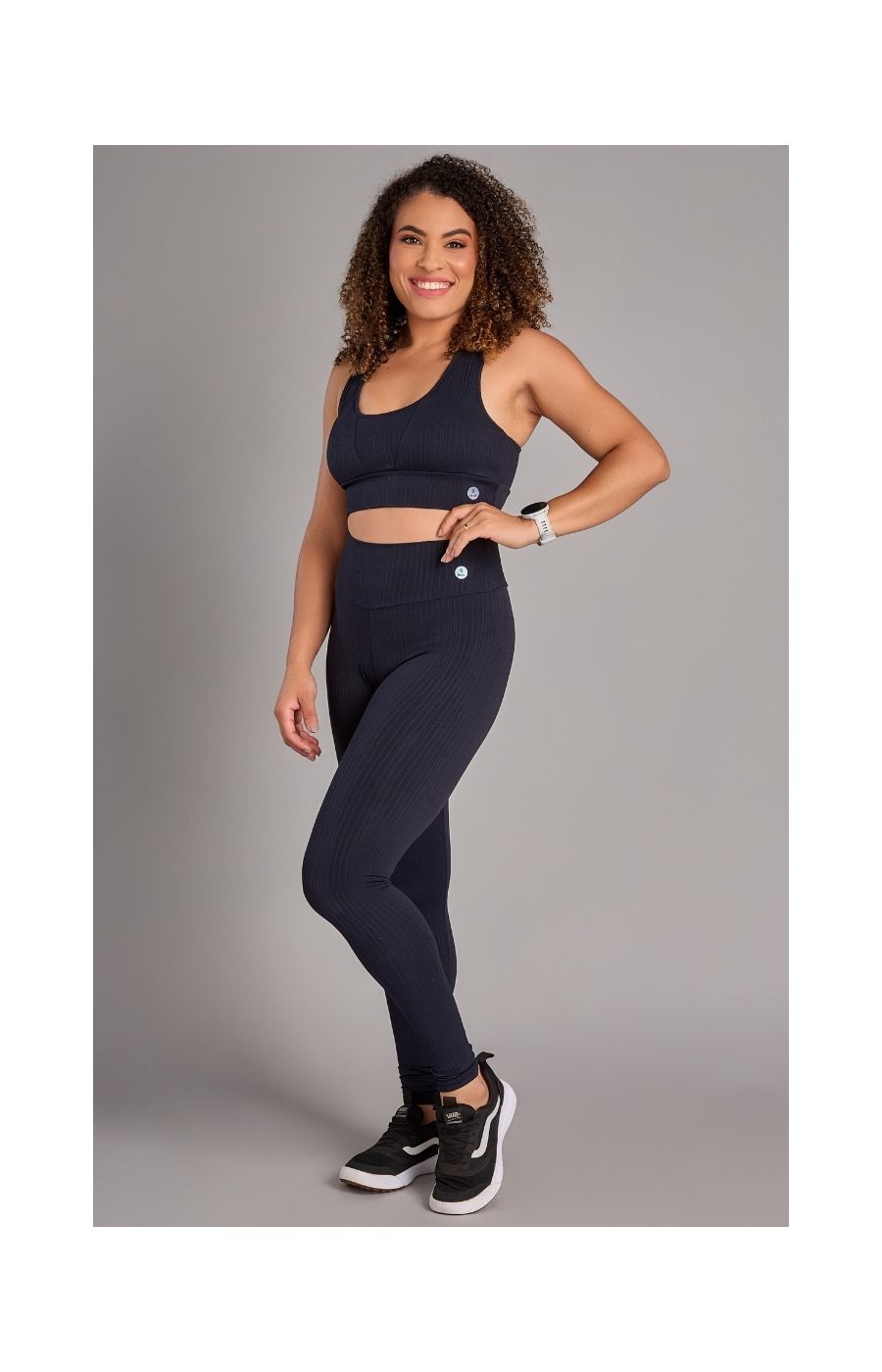 Conjunto Top e Legging Bionic Preto