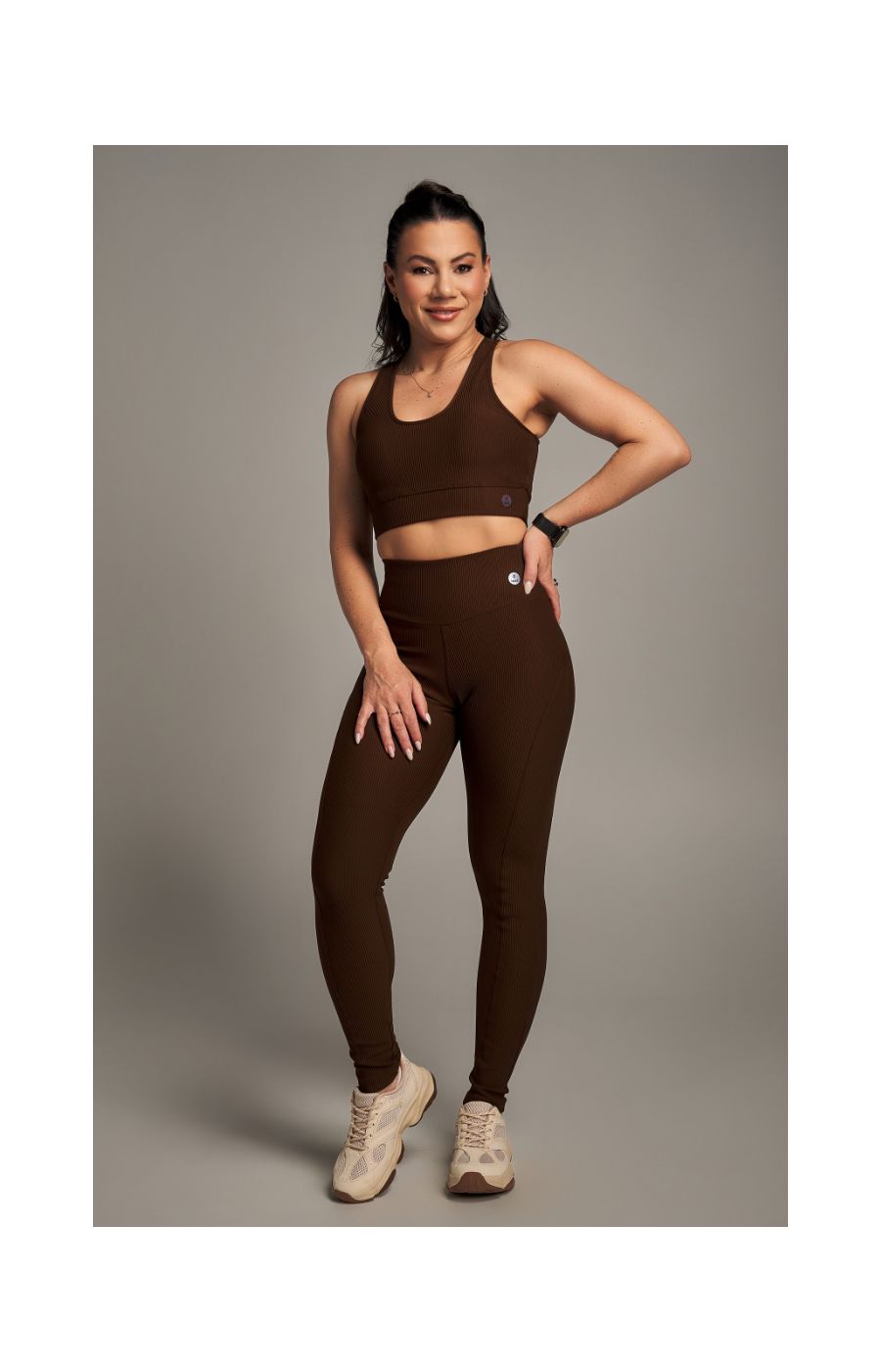 Conjunto Top e Legging Wish Café