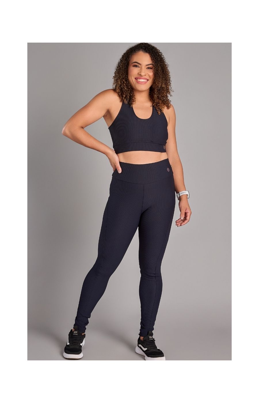 Conjunto Top e Legging Wish Preto