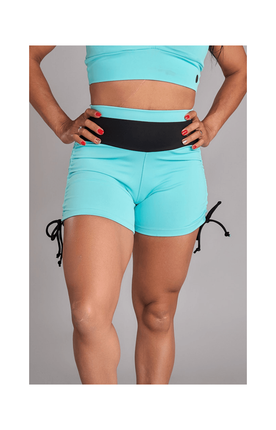 Shorts Vibration Azul bebê