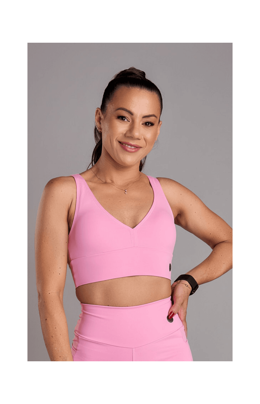 Top Confort Classic Rosa bebê