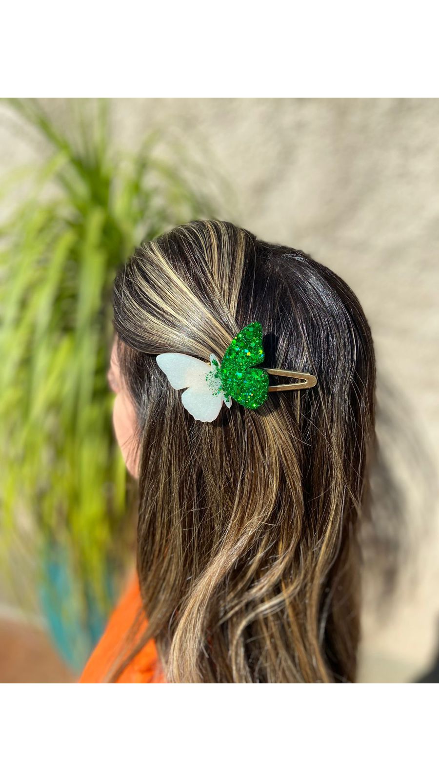 Presilha Butterfly Resina