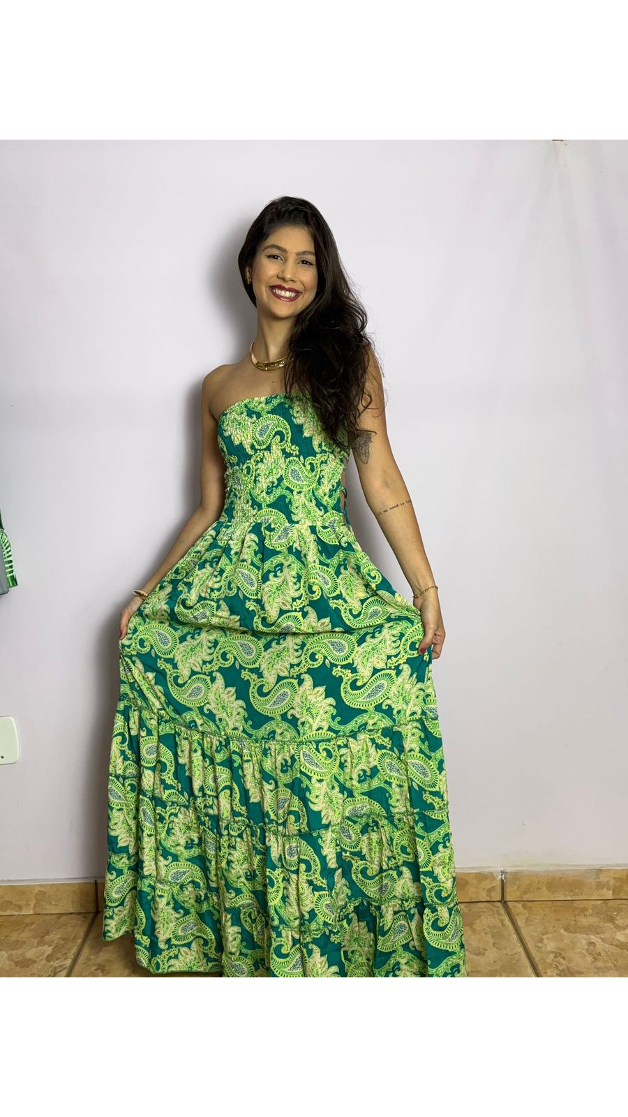 Vestido longo Radha - 26 - Mahakali