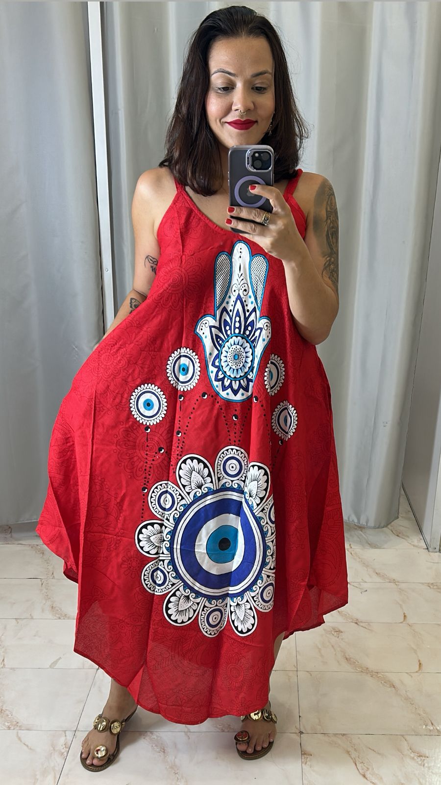 Vestido Trapézio - 27 - Mahakali