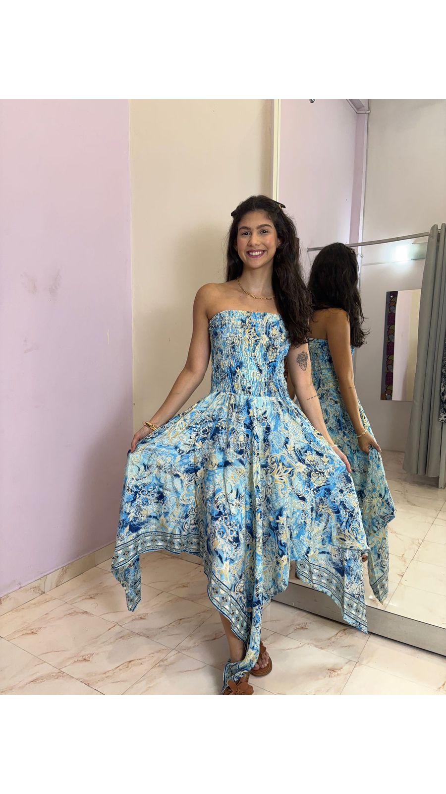 Vestido Tomara que Caia Pontas - 784874 - Mahakali