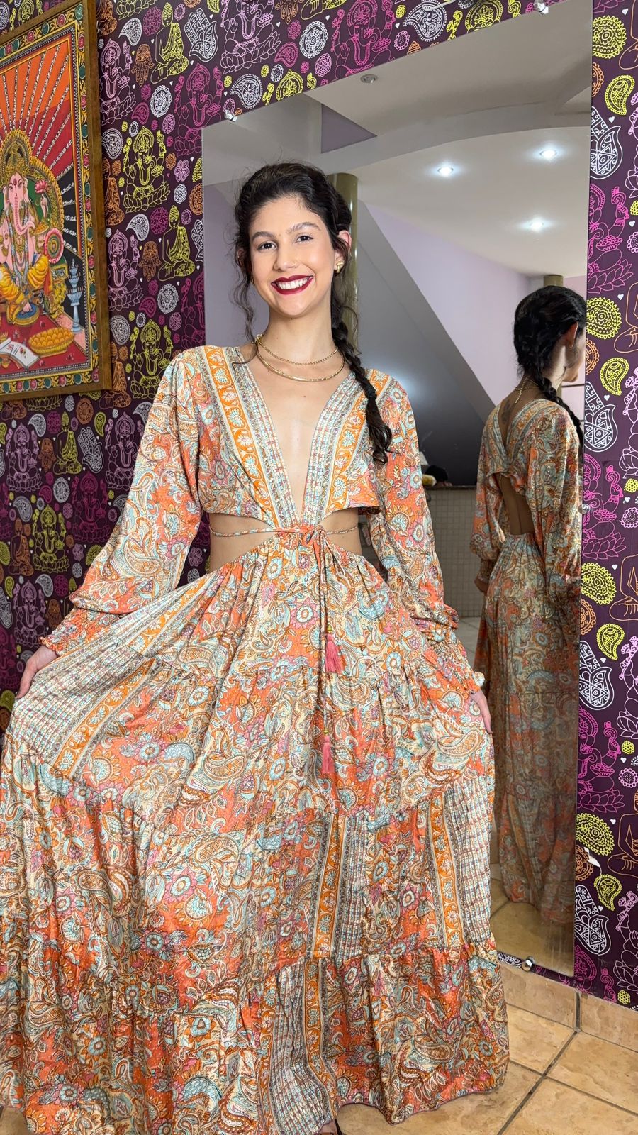 Vestido longo perséfone - 31 - Mahakali