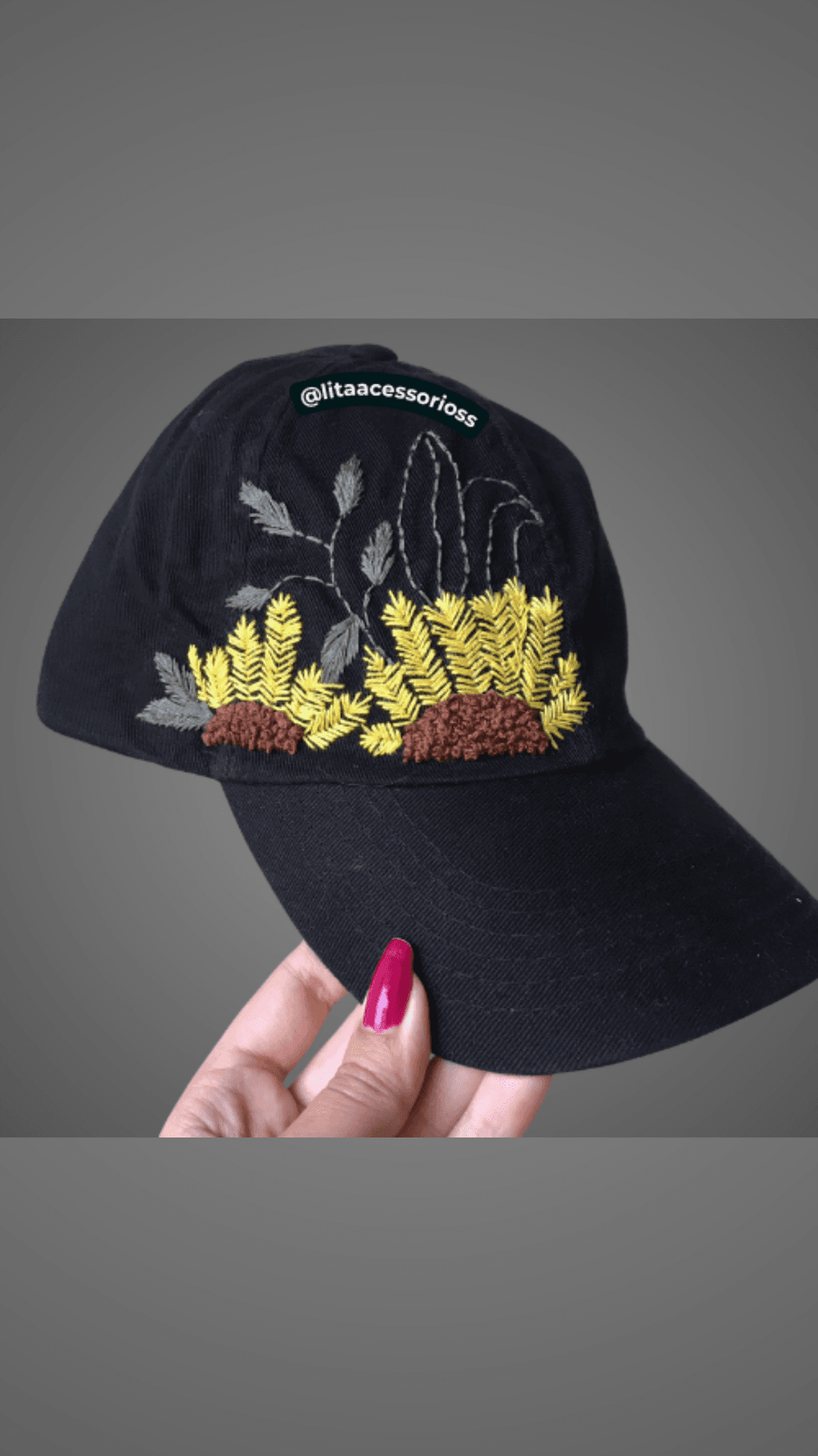 Boné personalizado