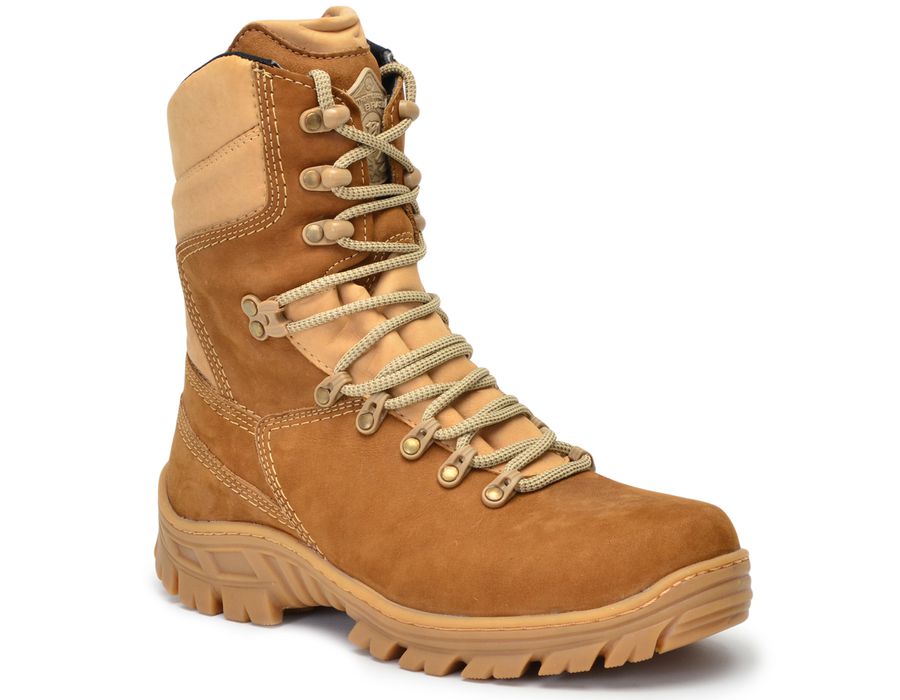 Coturno Woodland Guardian Bmbrasil Semi-impermeável 5184/04 Palha