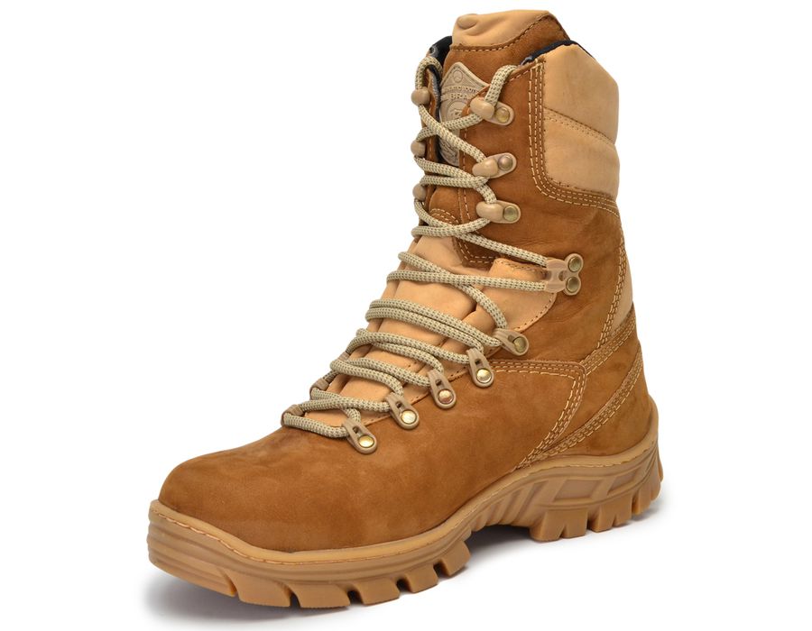 Coturno Woodland Guardian Bmbrasil Semi-impermeável 5184/04 Palha