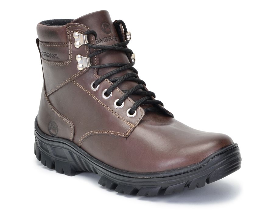 Bota Coturno Bmbrasil Working 8600/10 Café 
