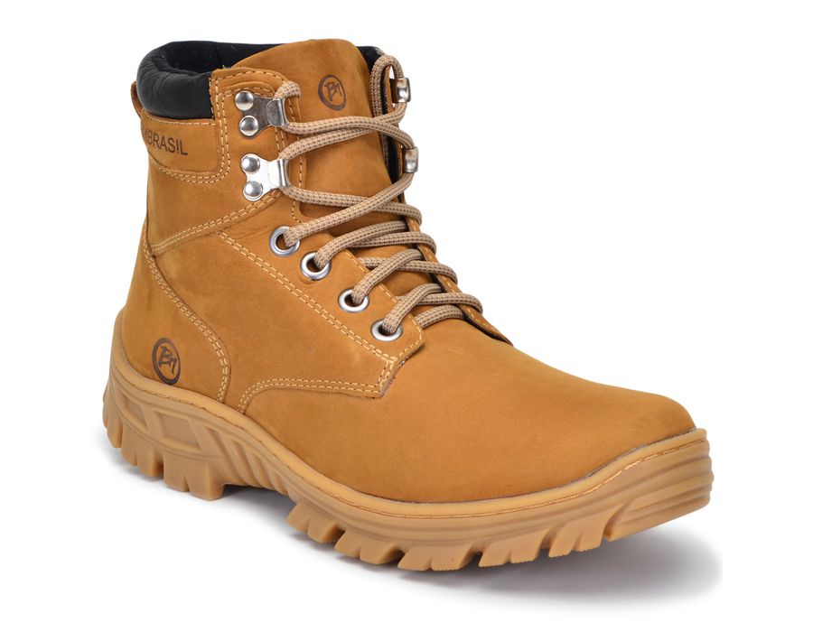 Bota Coturno Bmbrasil Working 8600/11 Camel/preto