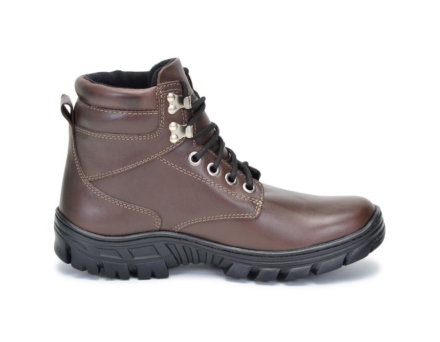 Bota Coturno Bmbrasil Working 8600/10 Café 