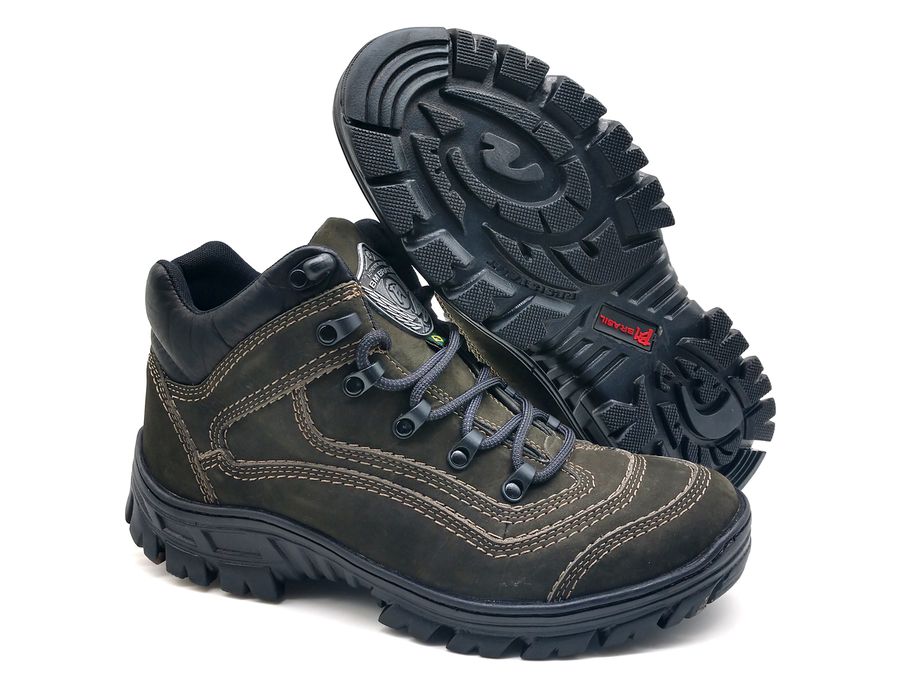 Bota Adventure Everest Esporte Ar Livre 5600/06 Cimento