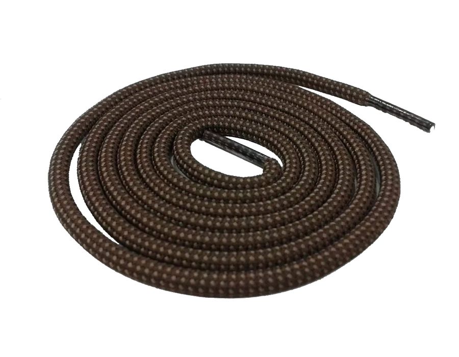Cadarço Militar Caterpillar Redondo Coturnos Botas Carijo Marron