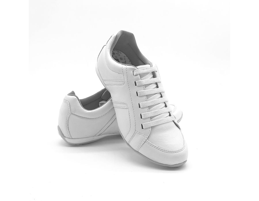 Tênis Feminino Branco Enfermagem Elástico 207/10