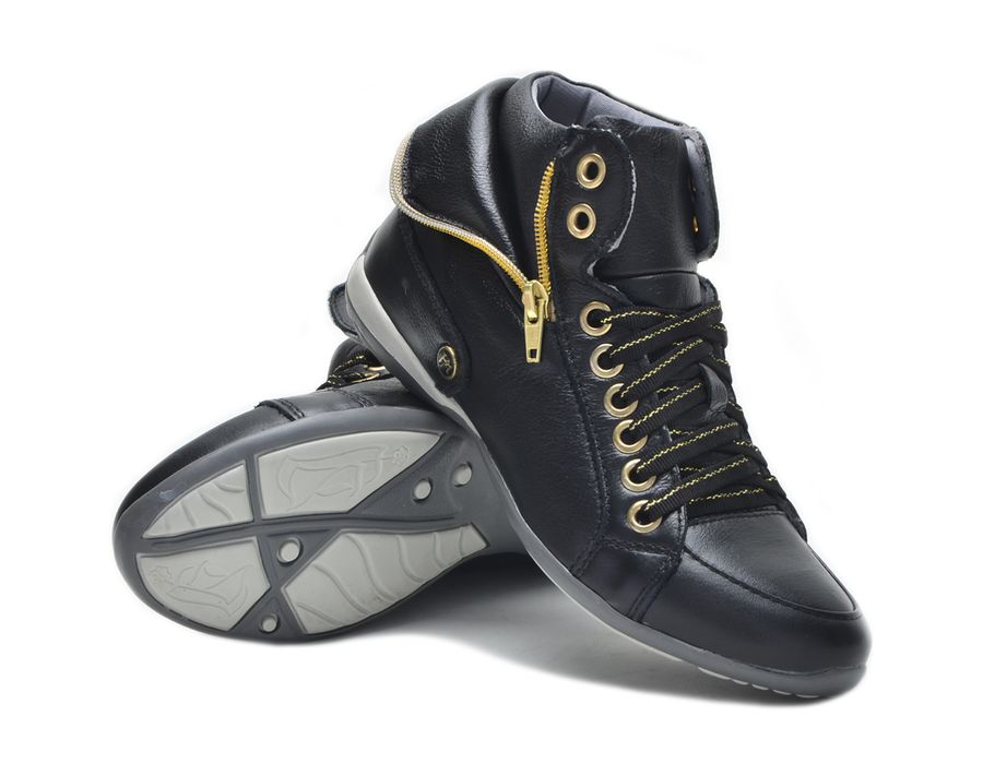 Bota Casual Feminina Bmbrasil 214/09 Preto