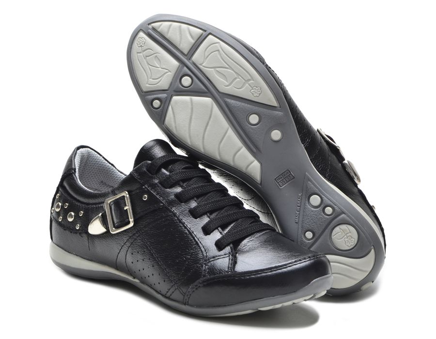 Tenis Feminino Casual Bmbrasil 221/03 Preto