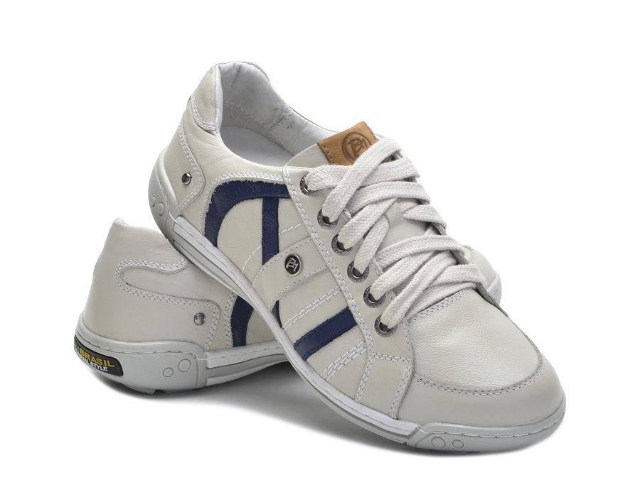 Sapato Masculino Casual Porshe Arfada 121/02 Gelo