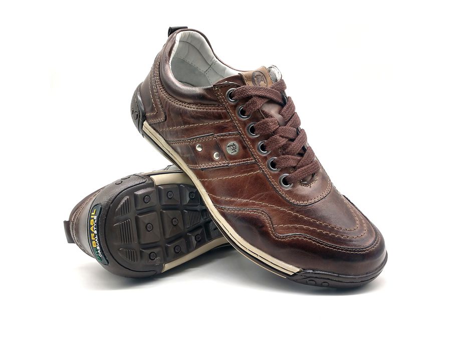 Sapato Masculino Casual Ortopédico Porshe Alanta 132/11 Brown