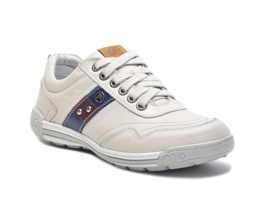 Sapato Masculino Casual Ortopédico Porshe Alanta 132/05 Gelo