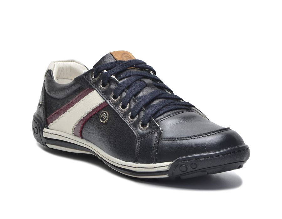 Sapato Masculino Casual Porshe Aportar 410/02 Preto