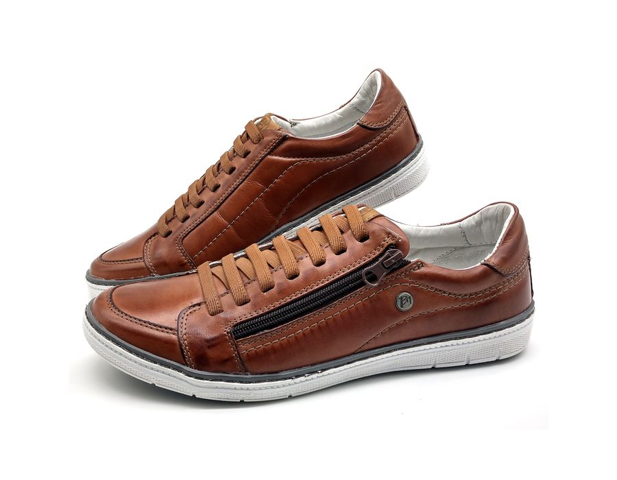 Sapatenis Masculino Casual Masculino De Couro Bmbrasil Sapatenis 608/13 Whisk