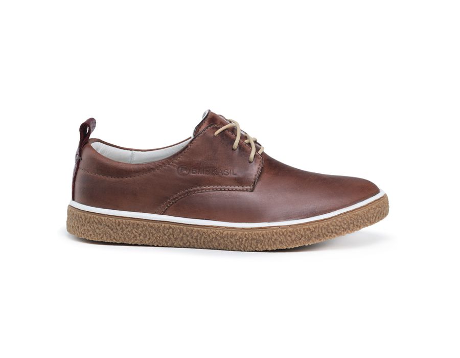 Sapato Masculino Cano e Gáspea Bmbrasil 890/10 Marron