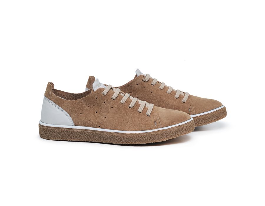 Sapato Masculino Cadarço Elástico Bm Brasil 891/02 Palha