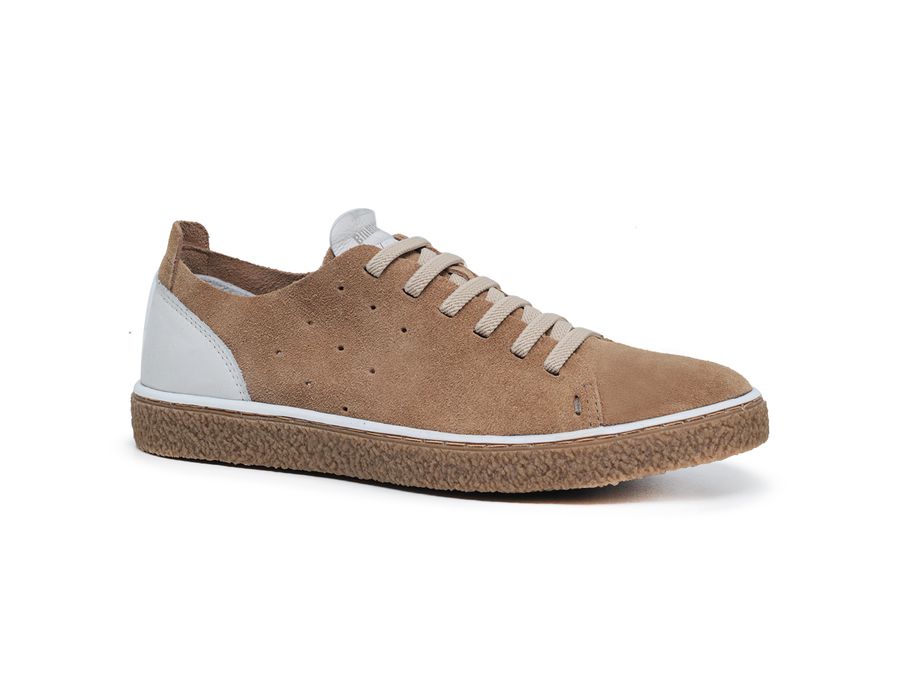 Sapato Masculino Cadarço Elástico Bm Brasil 891/02 Palha