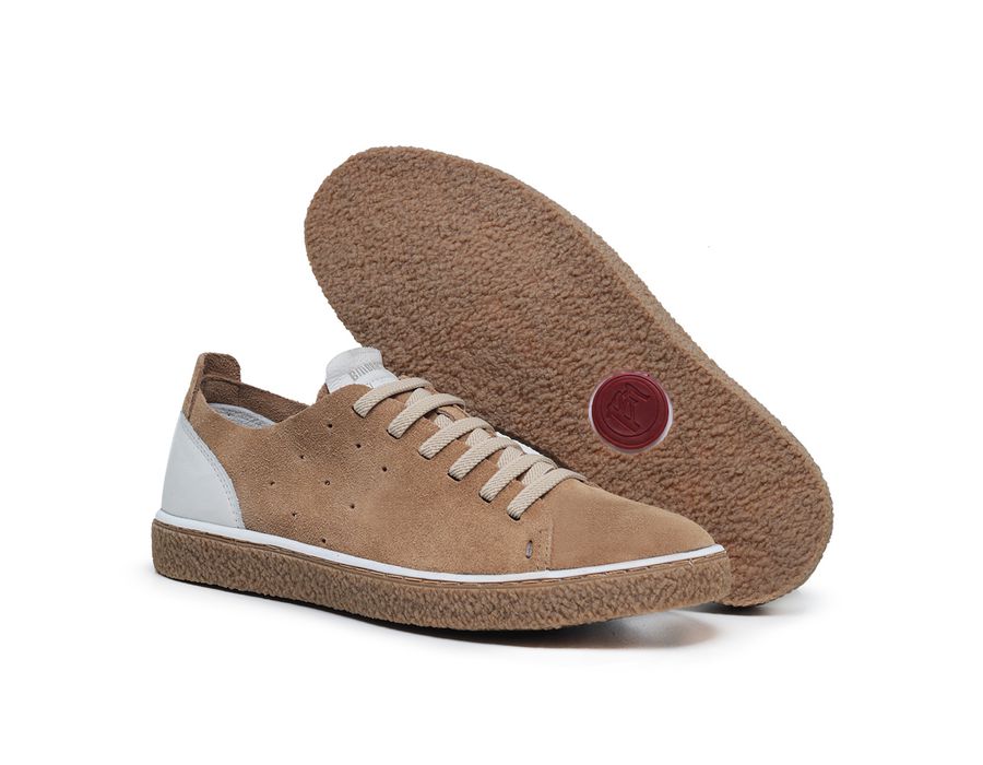 Sapato Masculino Cadarço Elástico Bm Brasil 891/02 Palha