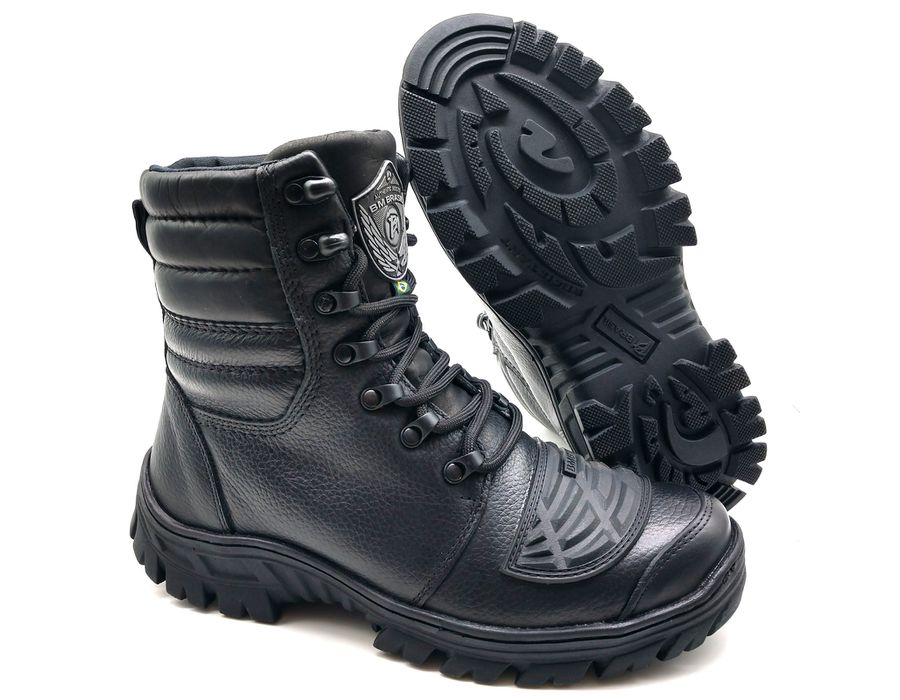 Coturno Defender Tático Bmbrasil 5167/01 Preto