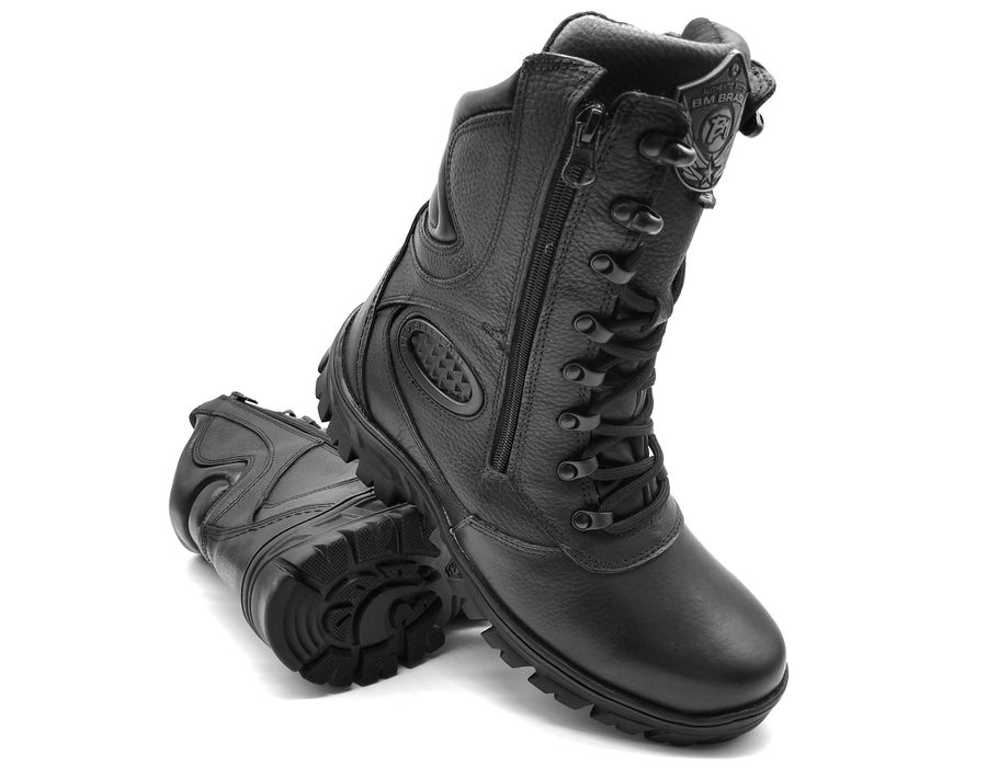 Coturno S.w.a.t. Bmbrasil Sem Protetor De Marcha 5179/02 Preto