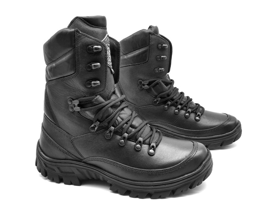 Coturno Tático Combate Bmbrasil Bota Militar Semi-impermeável 5183/02 Preto