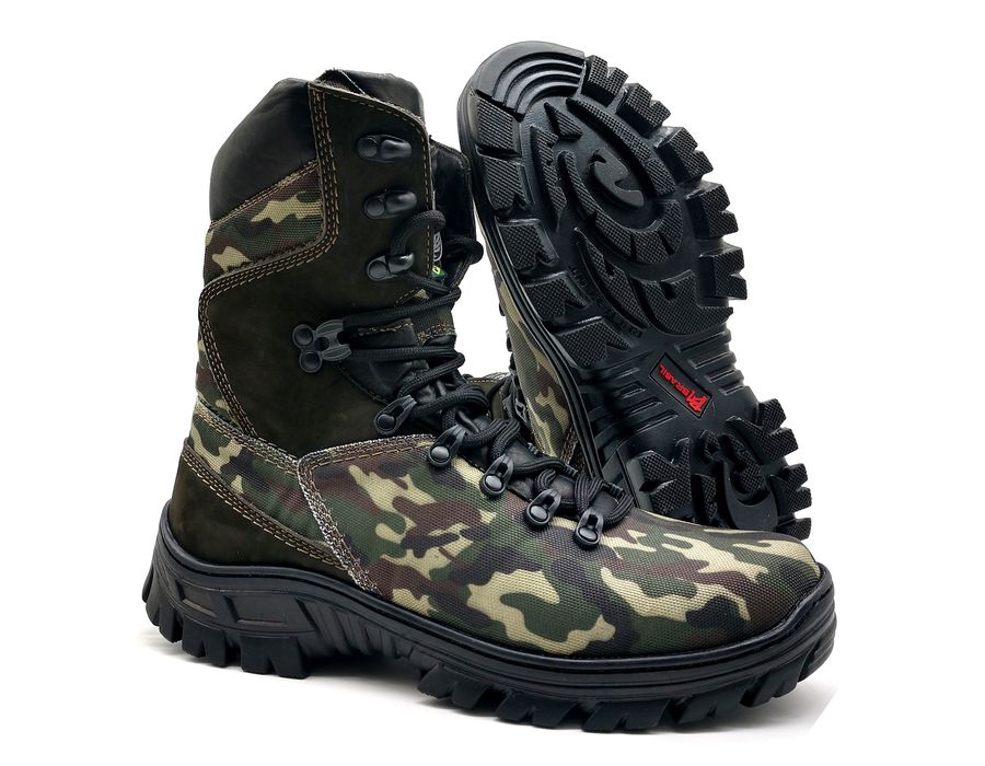 Coturno Multicam Guardian Bm Brasil Semi-impermeável 5184/05 Camuflada