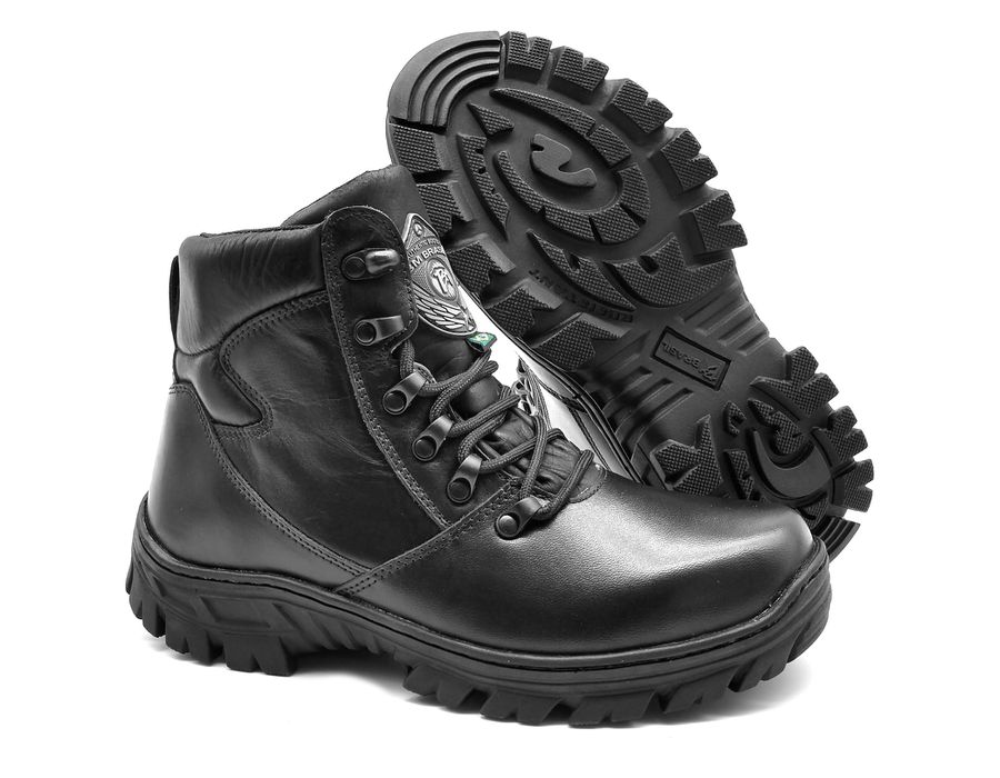 Coturno Militar Borzeguim Cano Bota Militar Baixo Bmbrasil 5185/01