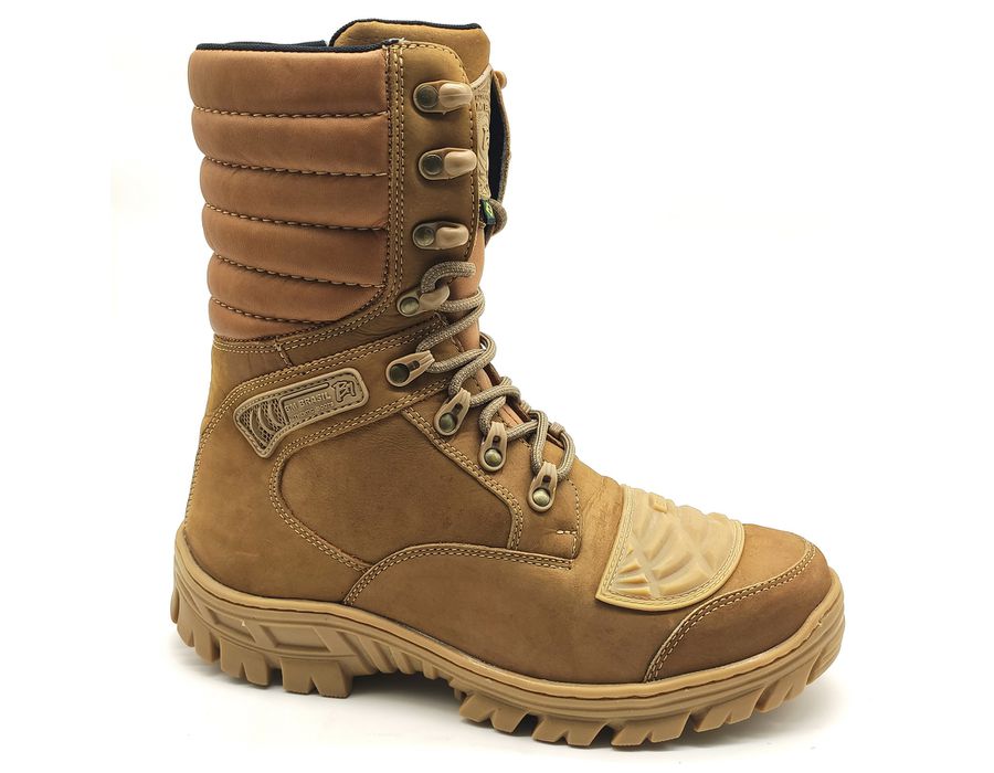 Coturno Woodland Attack Desert Bmbrasil 5188/02 Palha