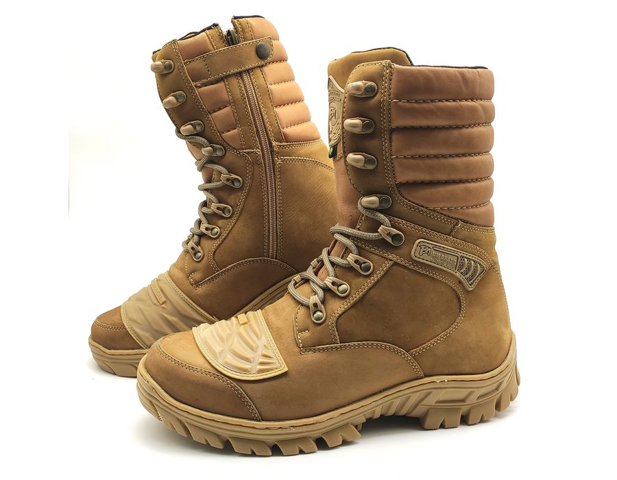Coturno Woodland Attack Desert Bmbrasil 5188/02 Palha