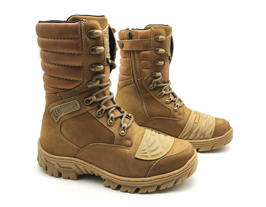 Coturno Woodland Attack Desert Bmbrasil 5188/02 Palha