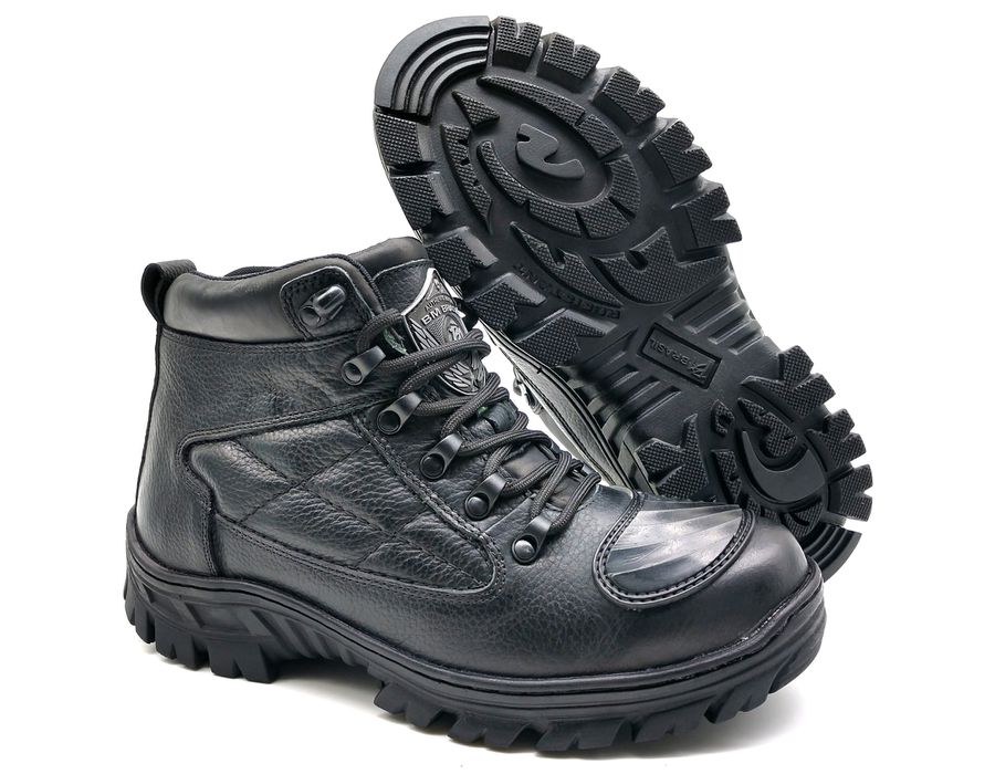 Coturno Alfa Tático Bmbrasil 5198/01 Preto