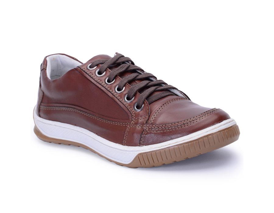 Sapato Masculino Casual Porshe Amura 114/04 Marron