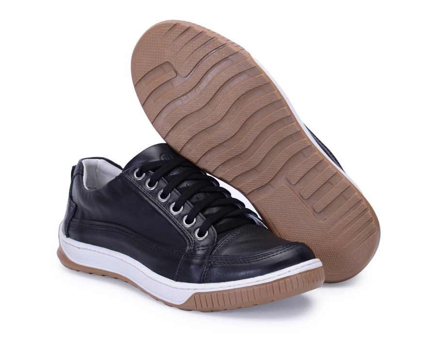 Sapato Masculino Casual Porshe Amura 114/02 Preto