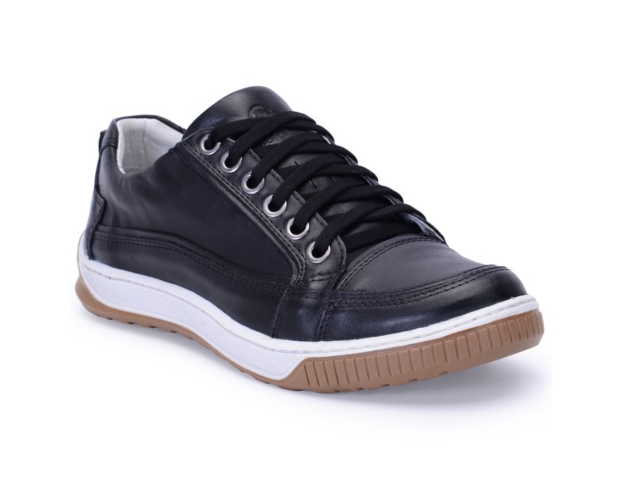Sapato Masculino Casual Porshe Amura 114/02 Preto