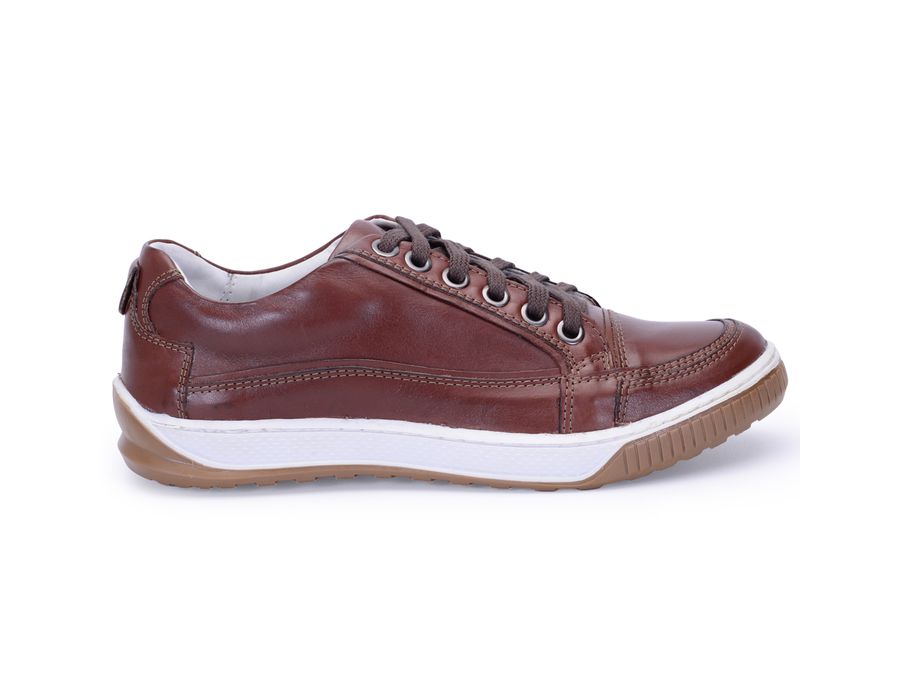 Sapato Masculino Casual Porshe Amura 114/04 Marron